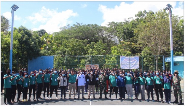 HIMAPENJAS : Melakukan FMD Bagi Ratusan Mahasiswa