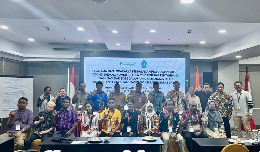 Keterlibatan Dosen Penjas UNIMUDA Sebagai Tim Ahli Penyusunan Naskah Akademik Peraturan Gubernur Penyandang Disabilitas di Papua Barat Daya