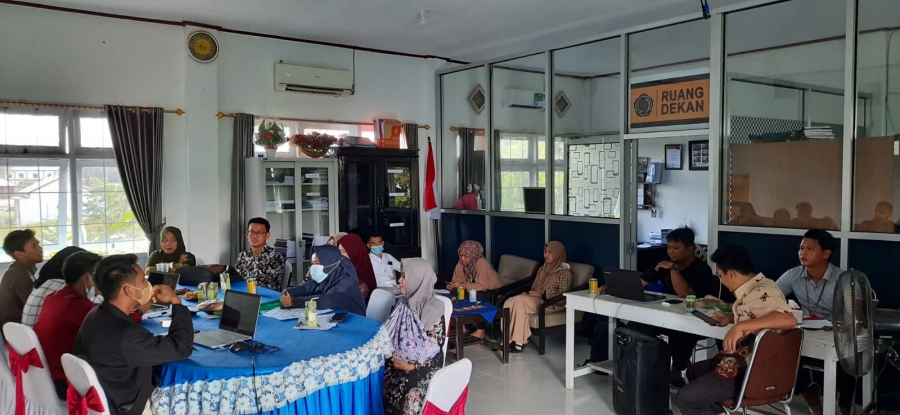 LEMBAGA PENJAMINAN MUTU UNIMUDA SORONG :Rapat Persiapan Reakreditasi Program Studi Pendidikan Jasmani