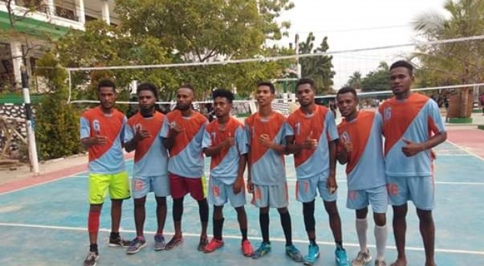 MAHASISWA PRODI PENJAS FKIP UNIMUDA RAIH DUA PIALA DALAM AJANG LOMBA ENGINEERING CUP I DI UMS SORONG